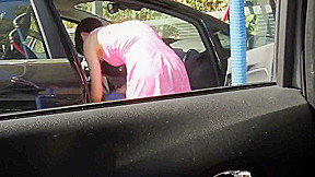 cleaning car
