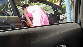 cleaning car