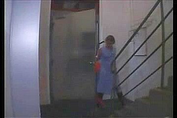 cleaning lady tortured