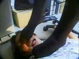 femdom  foot stool