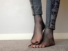 flirting with feet nylon