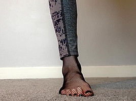 flirting with feet nylon