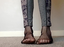 flirting with feet nylon