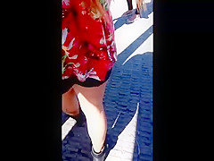 gostosa desfilando