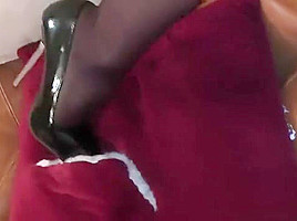 high heel crush