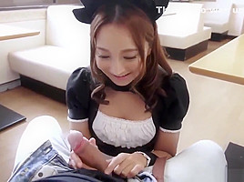 hoshikawa uika blowjob housemaid