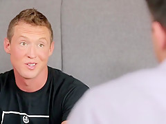 ierce Hartman and Derrick Dime ride lengthy cocks until they ejaculate in t