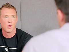 ierce Hartman and Derrick Dime ride lengthy cocks until they ejaculate in t