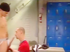 locker room threesome