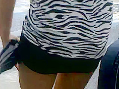 mini skirt legs public 10