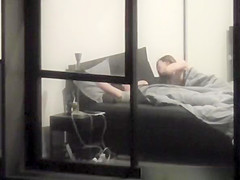 neighbor films apartment window