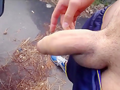 paja y corrida en la calle