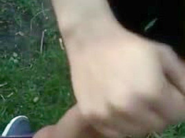 public blowjob on the lake