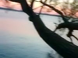 public blowjob on the lake