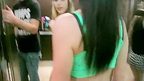 teen 18+ Best Friends Record Smoking Weed W/ Stranger And Fucking