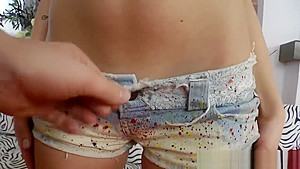 teen 18+ Gets Butt Plowed