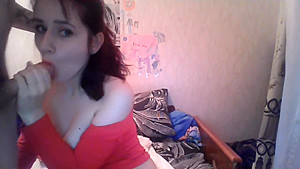 teen 18+ sucks huge dick and lets in her pussy