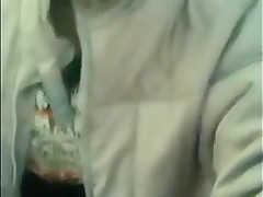 teen 18+ walking with big black vibrating dildo in ass - prostate destroyed