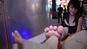 teens 18+ Sexy Soles In Public