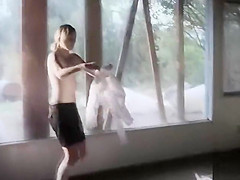 teens 18+ Whitney and Eliza got banged in an abandoned house