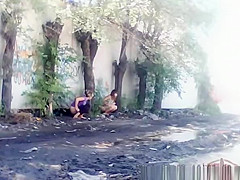 teens 18+ spied pissing outdoors