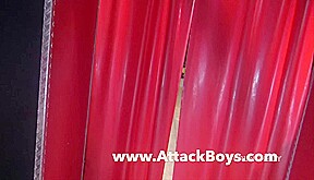 the sexy hairy LEO GRIN fucked bareback by Ruben MARTINEZ at Attack Cruising madrid